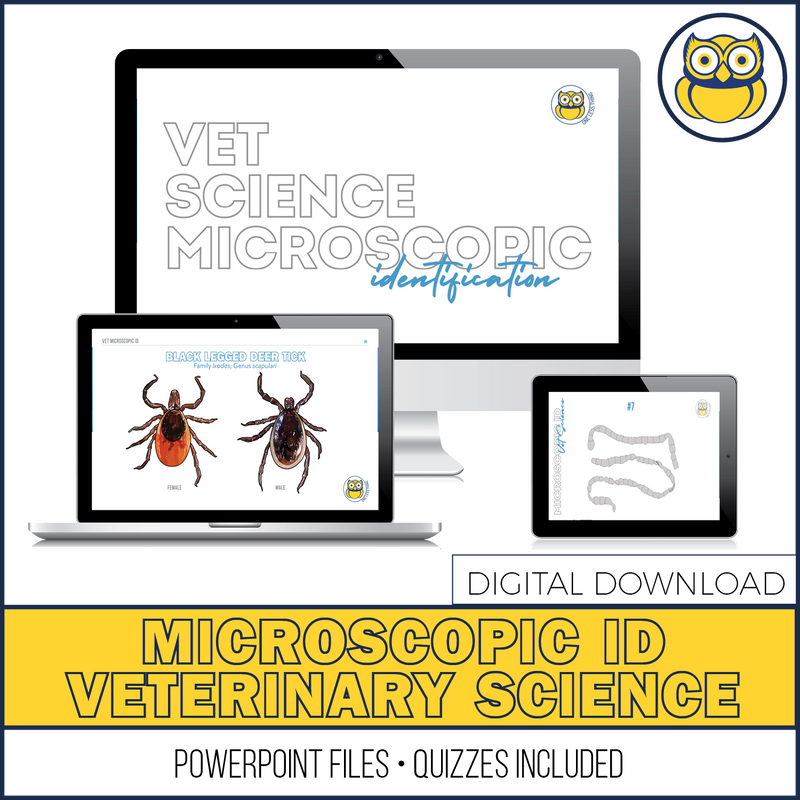 Load image into Gallery viewer, Vet Science Microscopic and Parasite ID, POWERPOINT
