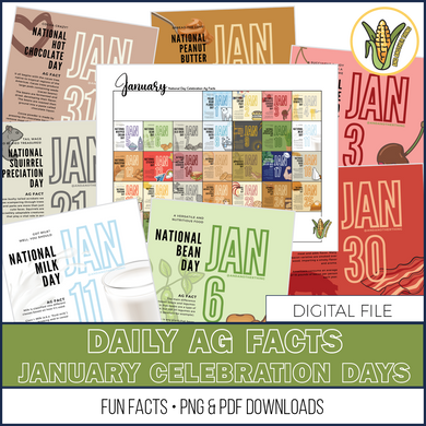 And Another Thing AG FACTS, January Celebration Days