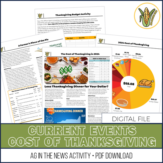 And Another Thing CURRENT EVENTS, Cost of Thanksgiving 2024