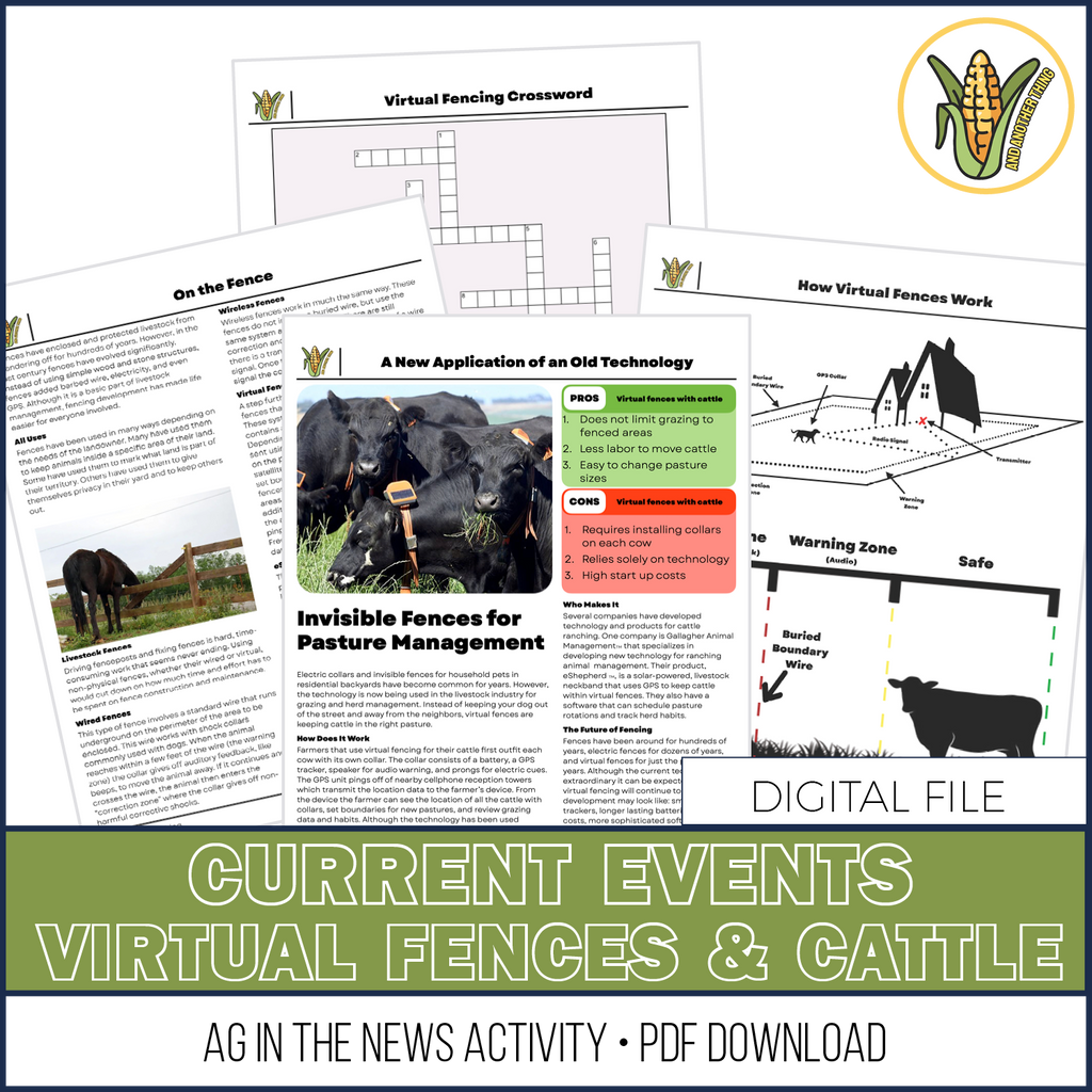 And Another Thing CURRENT EVENTS, Virtual Fences for Cattle