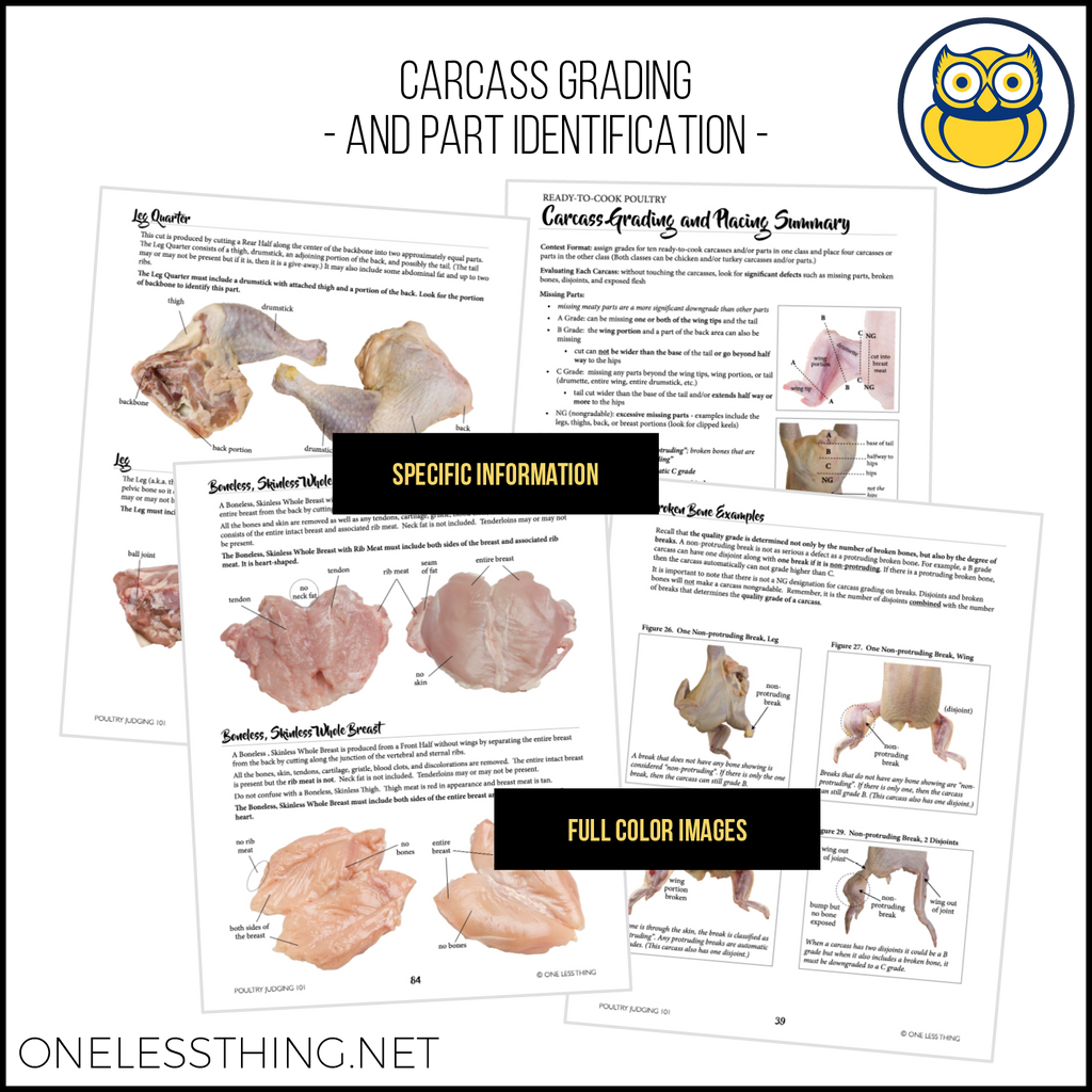 Poultry Judging 101 CDE Handbook