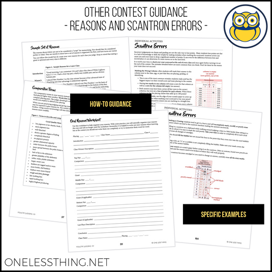 Poultry Judging 101 CDE Handbook