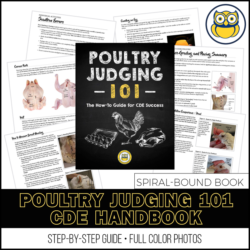 Load image into Gallery viewer, Poultry Judging 101 CDE Handbook
