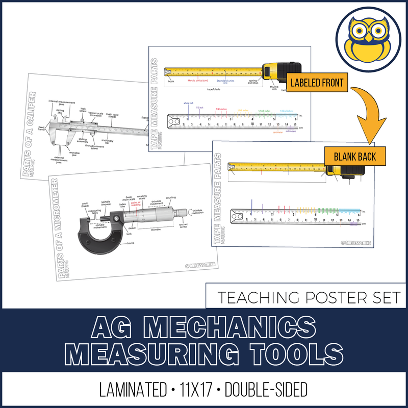 Load image into Gallery viewer, Measuring Tools Posters, Set of 3
