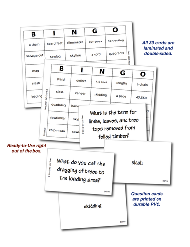 Forest Harvesting, Bingo Download Only