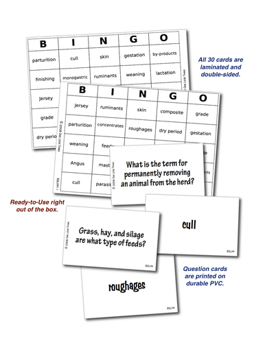 Livestock Management, Bingo Download Only