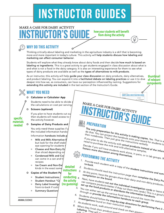 CCANS04.2 Dairy Product and Processing, Animal Science Complete Curriculum