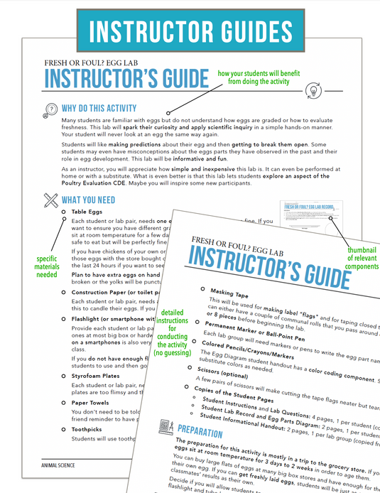 CCANS04.5 Poultry Products and Processing, Animal Science Complete Curriculum