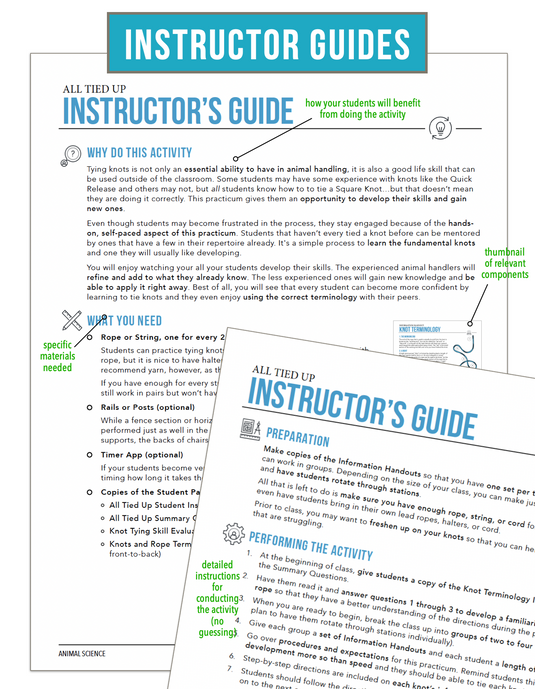 CCANS06.2 Restraining and Working with Animals, Animal Science Complete Curriculum