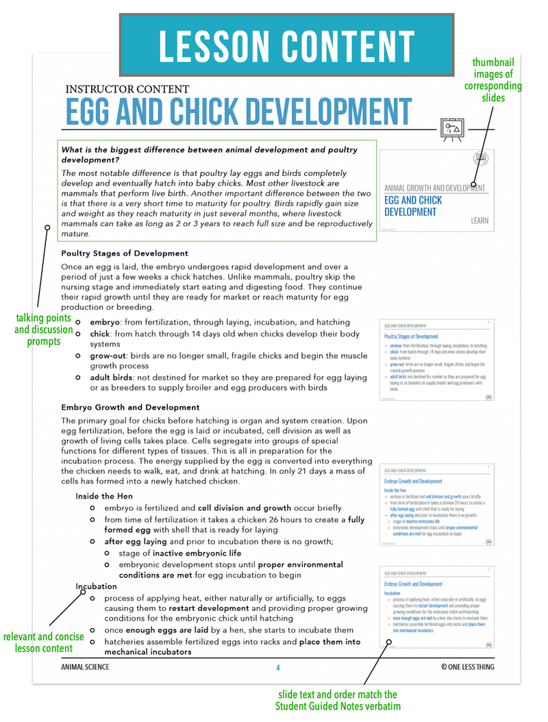 Load image into Gallery viewer, CCANS07.3 Egg and Chick Development, Animal Science Complete Curriculum
