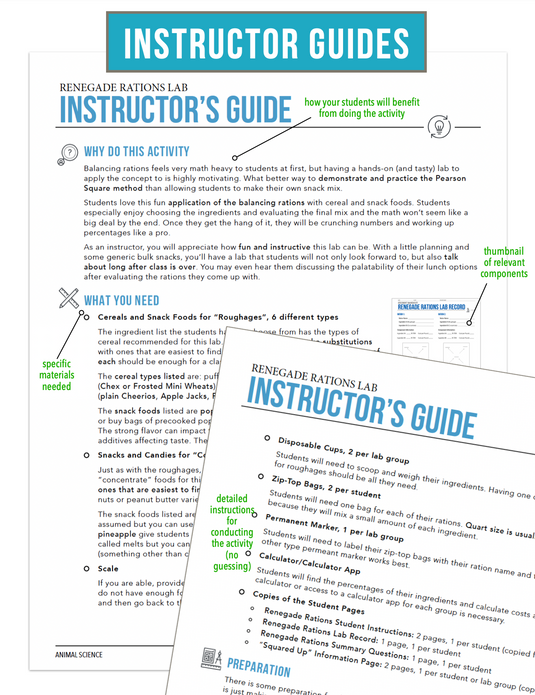 CCANS08.4 Balancing Feed Rations, Animal Science Complete Curriculum