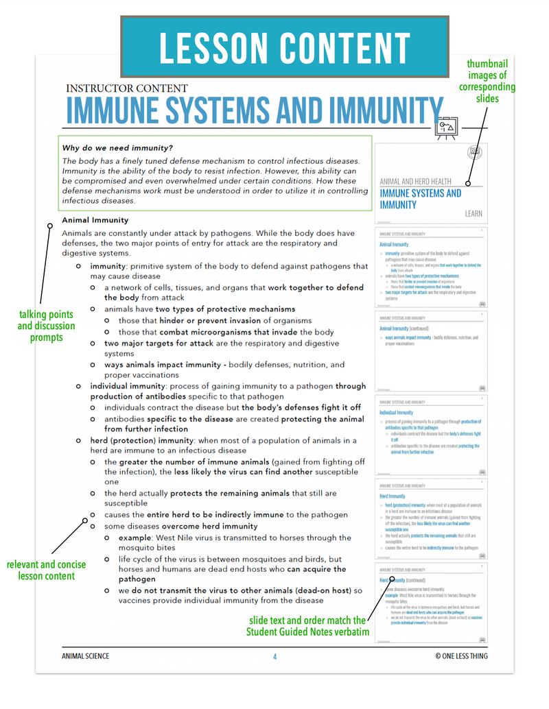 Load image into Gallery viewer, CCANS09.2 Immune Systems and Immunity, Animal Science Complete Curriculum
