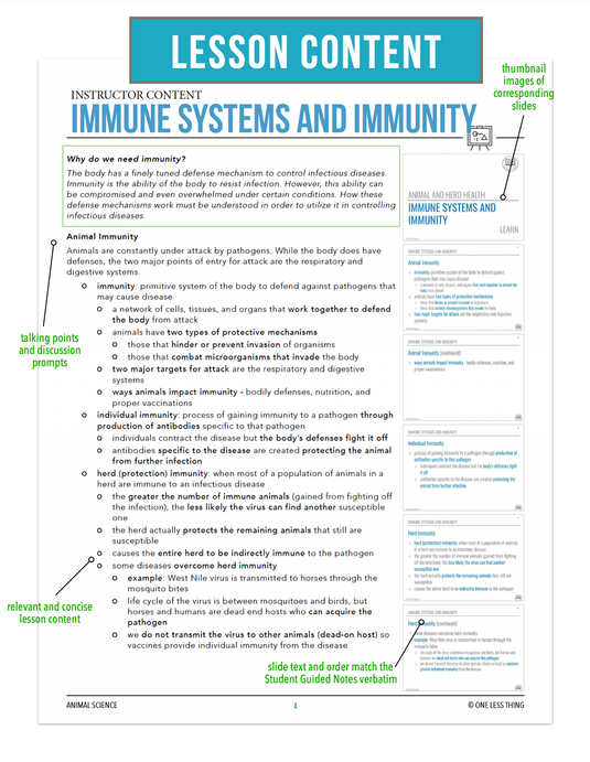 CCANS09.2 Immune Systems and Immunity, Animal Science Complete Curriculum