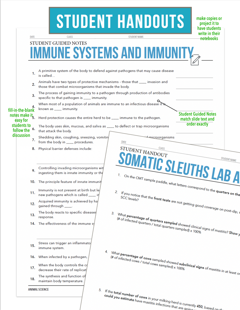 Load image into Gallery viewer, CCANS09.2 Immune Systems and Immunity, Animal Science Complete Curriculum
