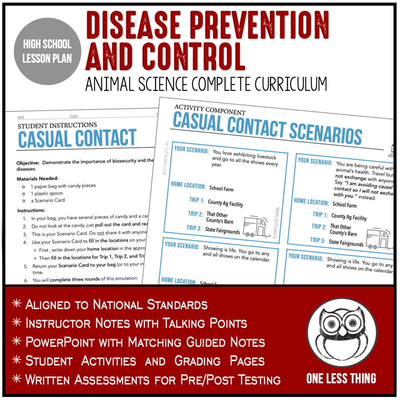 Load image into Gallery viewer, CCANS09.3 Disease Prevention and Control, Animal Science Complete Curriculum
