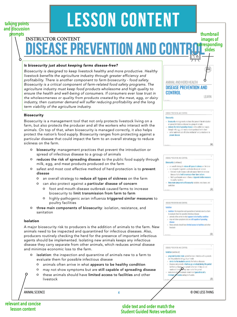 Load image into Gallery viewer, CCANS09.3 Disease Prevention and Control, Animal Science Complete Curriculum
