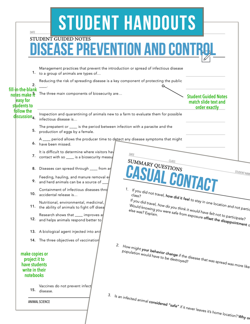 Load image into Gallery viewer, CCANS09.3 Disease Prevention and Control, Animal Science Complete Curriculum
