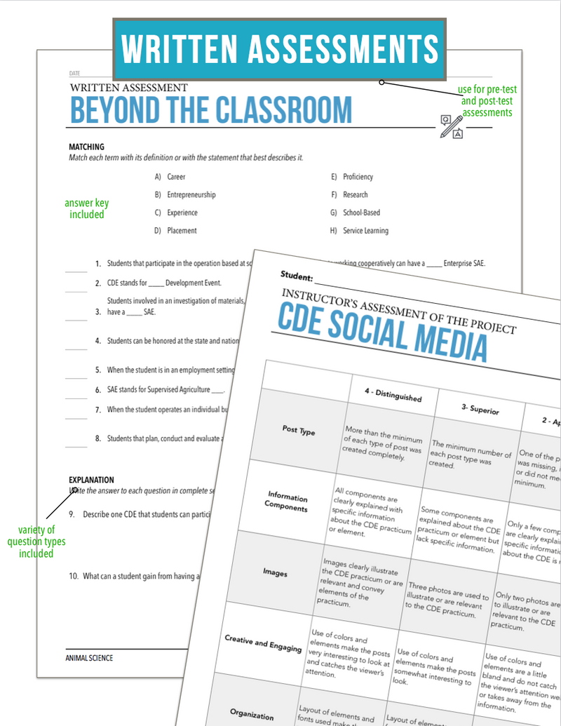 Load image into Gallery viewer, CCANS01.2 Beyond the Classroom, Animal Science Complete Curriculum
