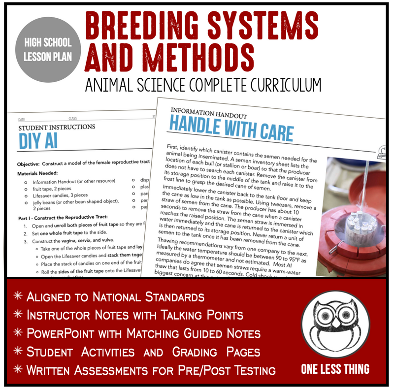 Load image into Gallery viewer, CCANS11.3 Breeding Systems and Methods, Animal Science Complete Curriculum
