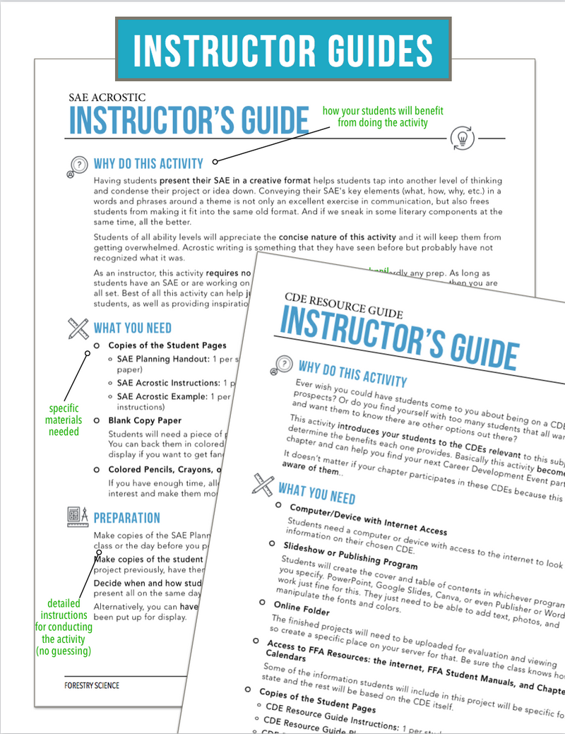 Load image into Gallery viewer, CCFOR01.2 Beyond the Classroom, Forestry Complete Curriculum
