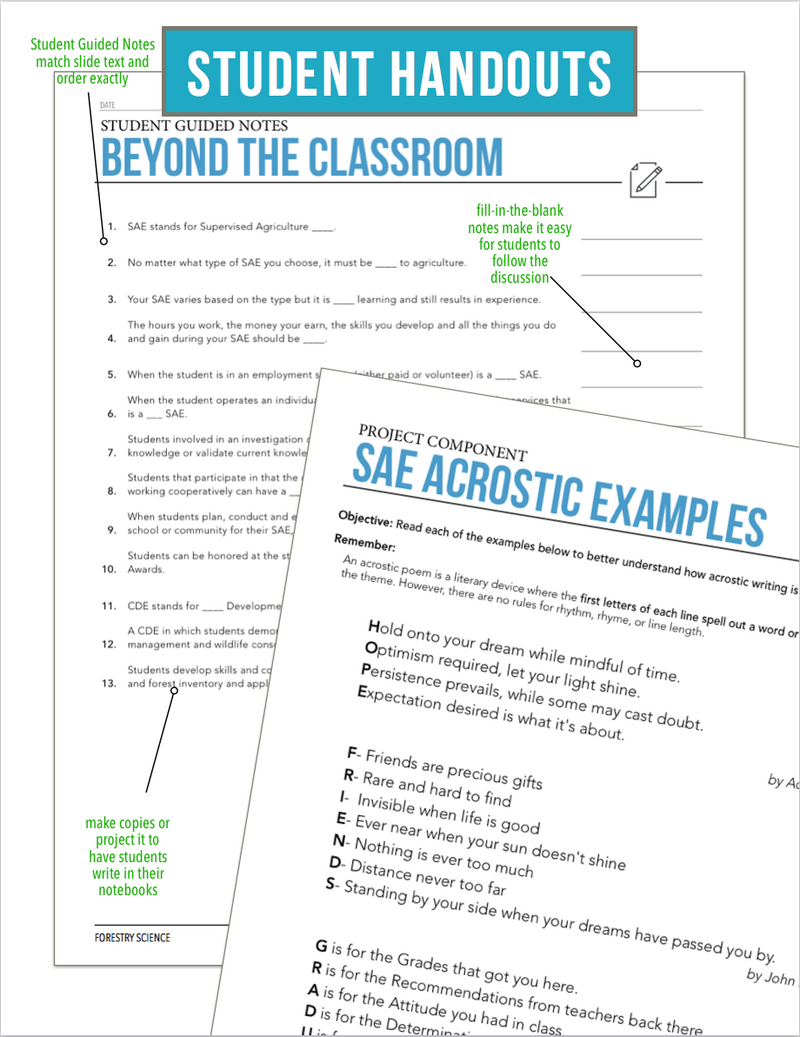 Load image into Gallery viewer, CCFOR01.2 Beyond the Classroom, Forestry Complete Curriculum
