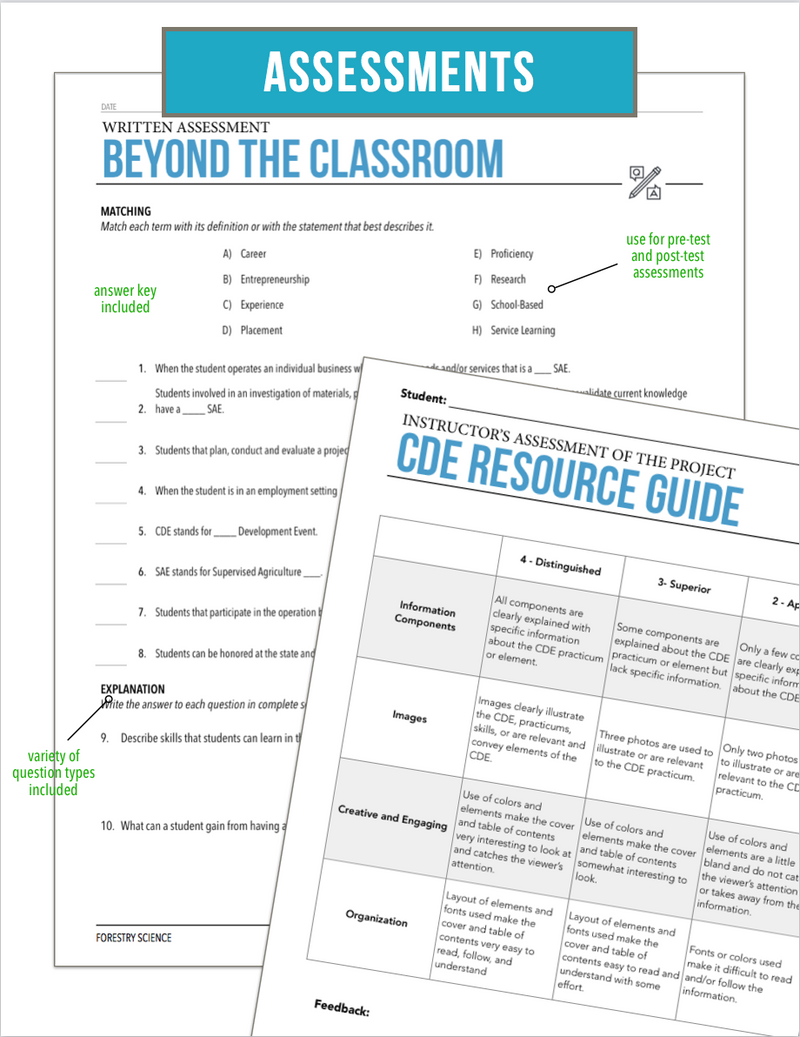 Load image into Gallery viewer, CCFOR01.2 Beyond the Classroom, Forestry Complete Curriculum
