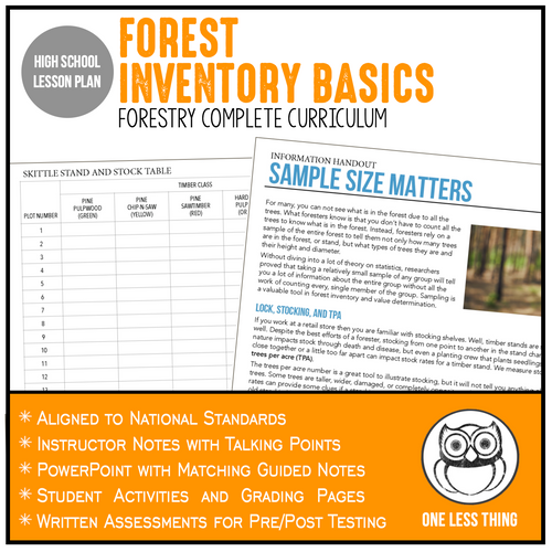 CCFOR10.1 Forest Inventory Basics, Forestry Complete Curriculum