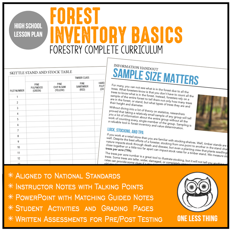 Load image into Gallery viewer, CCFOR10.1 Forest Inventory Basics, Forestry Complete Curriculum
