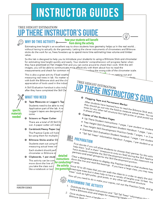 CCFOR10.3 Tree Height Estimation, Forestry Complete Curriculum