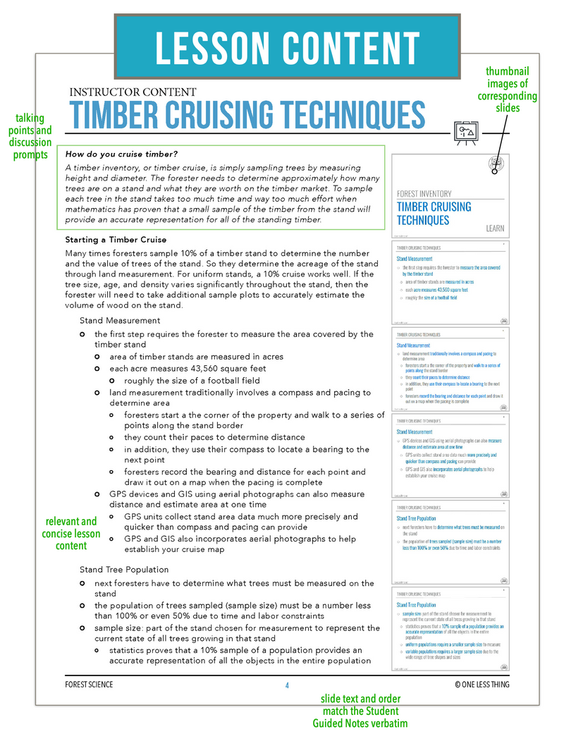 Load image into Gallery viewer, CCFOR10.4 Timber Cruising Techniques, Forestry Complete Curriculum
