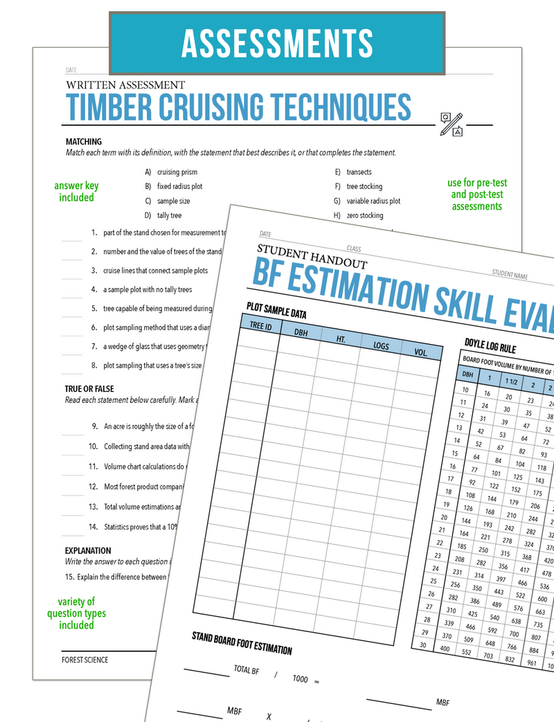 Load image into Gallery viewer, CCFOR10.4 Timber Cruising Techniques, Forestry Complete Curriculum
