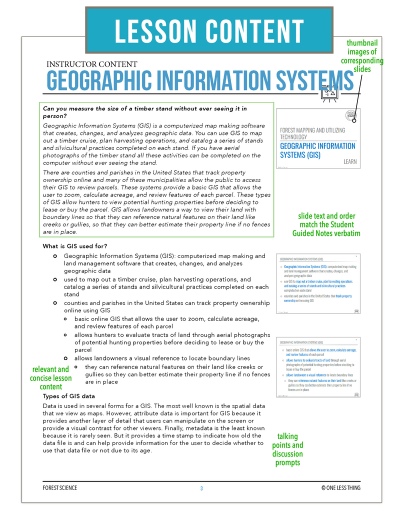 Load image into Gallery viewer, CCFOR11.4 Geographic Information Systems, Forestry Complete Curriculum
