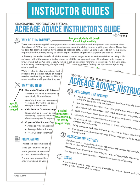 CCFOR11.4 Geographic Information Systems, Forestry Complete Curriculum