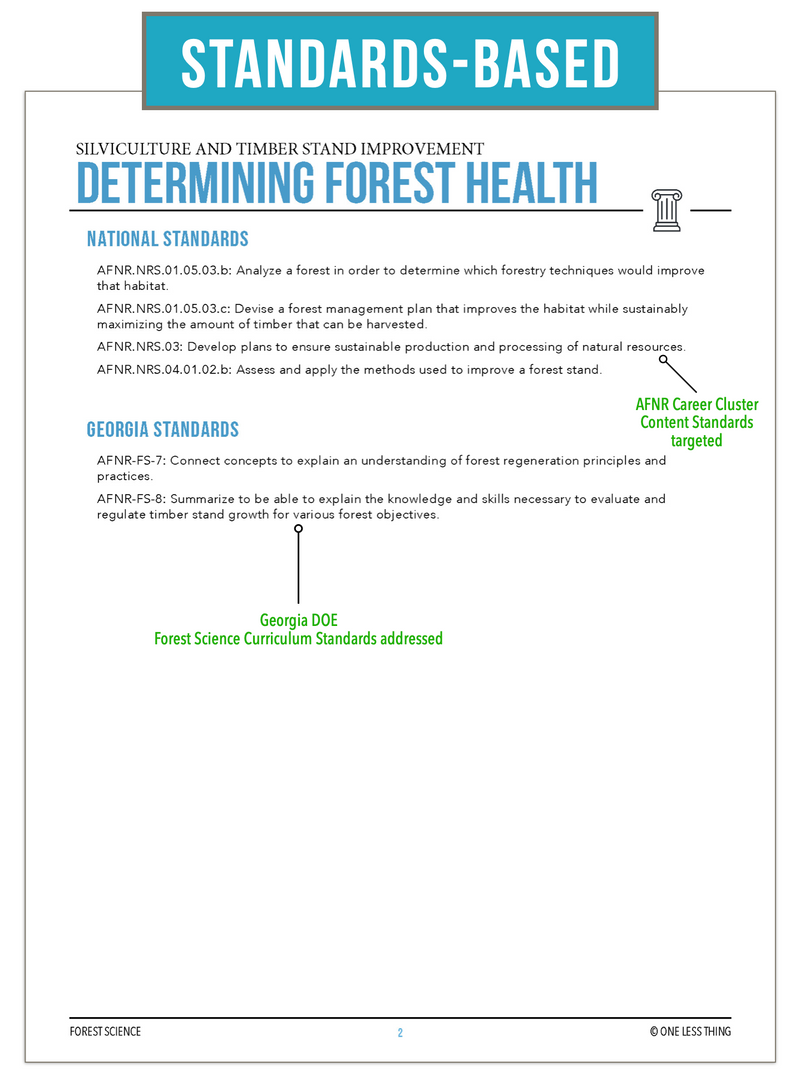 Load image into Gallery viewer, CCFOR12.1 Determining Forest Health, Forestry Complete Curriculum
