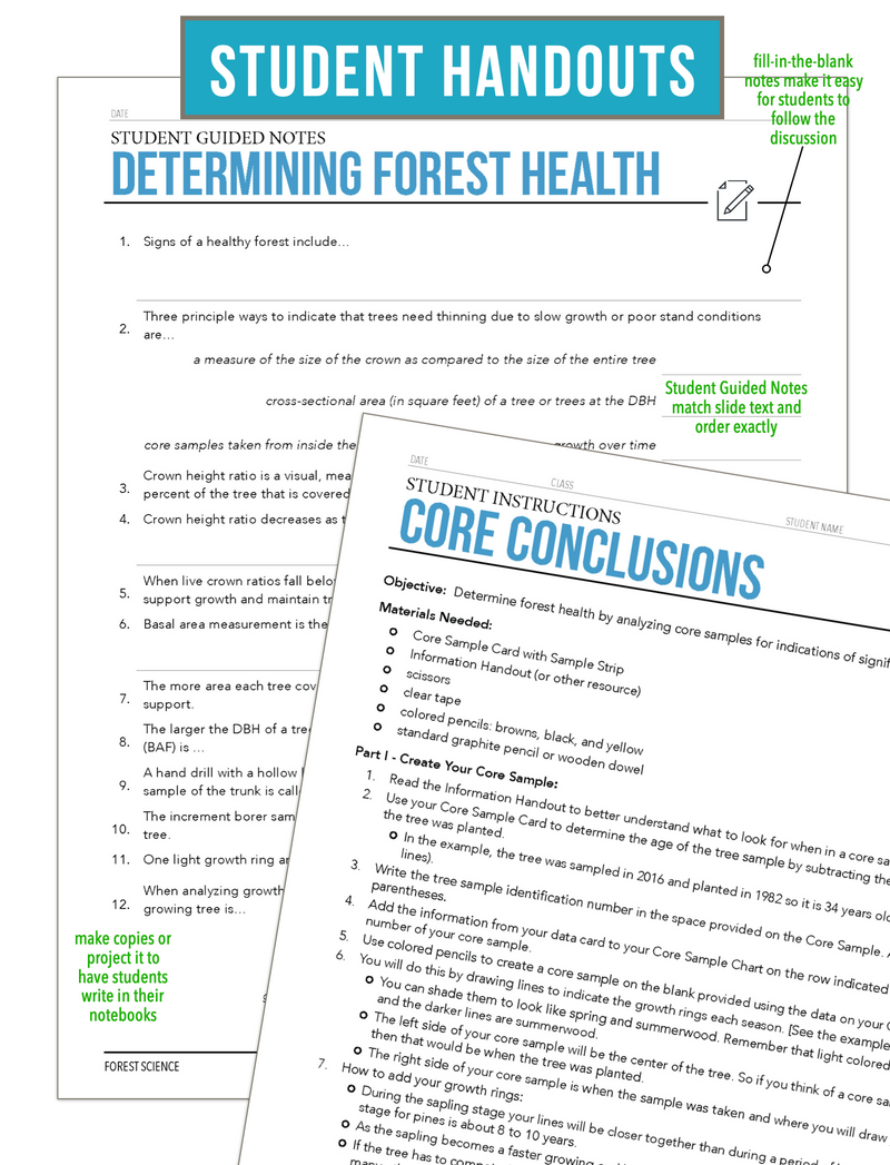 Load image into Gallery viewer, CCFOR12.1 Determining Forest Health, Forestry Complete Curriculum
