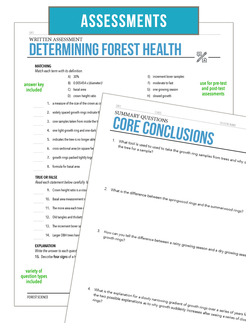 Load image into Gallery viewer, CCFOR12.1 Determining Forest Health, Forestry Complete Curriculum
