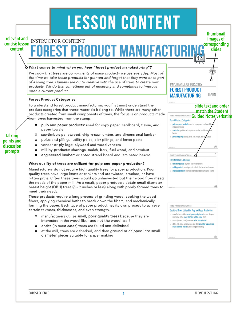 Load image into Gallery viewer, CCFOR02.2 Forest Product Manufacturing, Forestry Complete Curriculum
