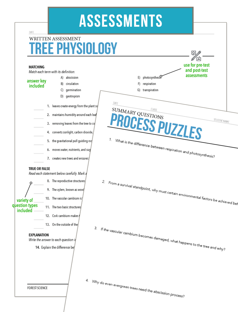 Load image into Gallery viewer, CCFOR03.1 Tree Physiology, Forestry Complete Curriculum
