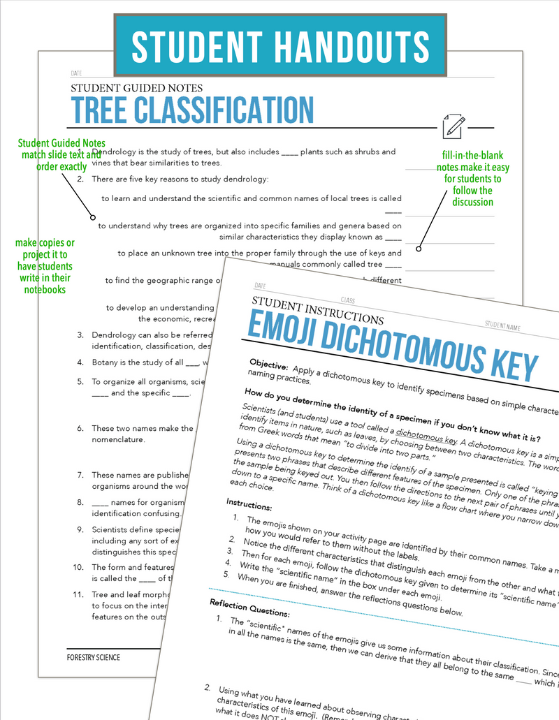 Load image into Gallery viewer, CCFOR03.3 Tree Classification, Forestry Complete Curriculum
