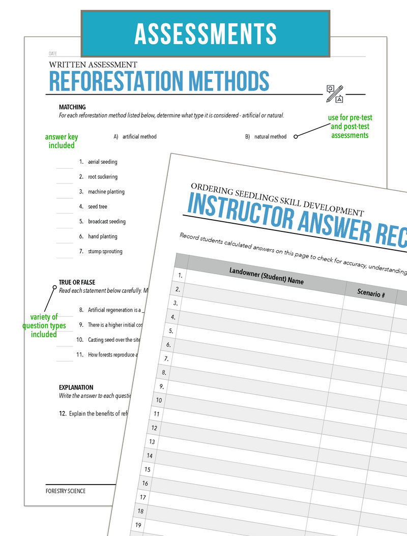 Load image into Gallery viewer, CCFOR05.1 Methods in Reforestation, Forestry Complete Curriculum
