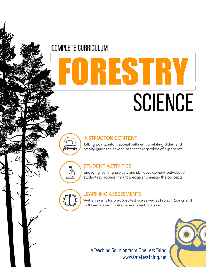 Load image into Gallery viewer, Forestry Science, Complete Curriculum (Printed Copy Included)
