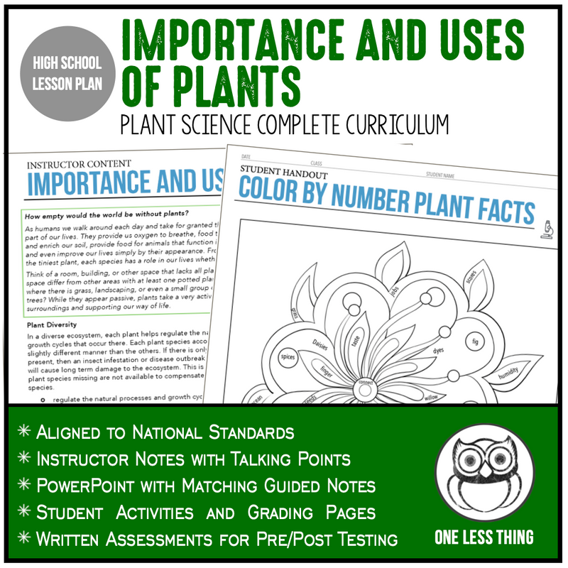 Load image into Gallery viewer, CCPLT02.2 Importance and Uses of Plants, Plant Science Complete Curriculum
