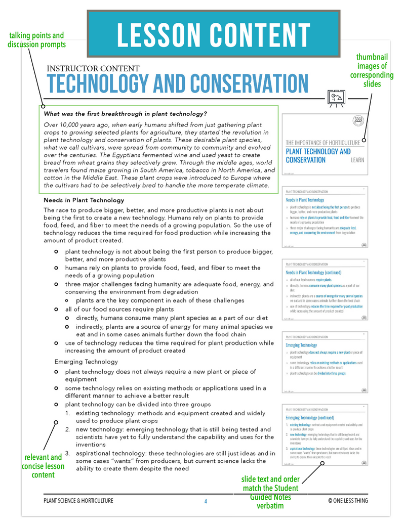 Load image into Gallery viewer, CCPLT02.3 Technology and Conservation, Plant Science Complete Curriculum
