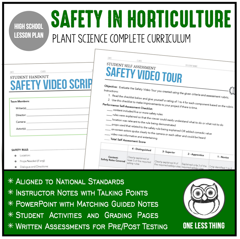 Load image into Gallery viewer, CCPLT02.4 Safety in Horticulture, Plant Science Complete Curriculum
