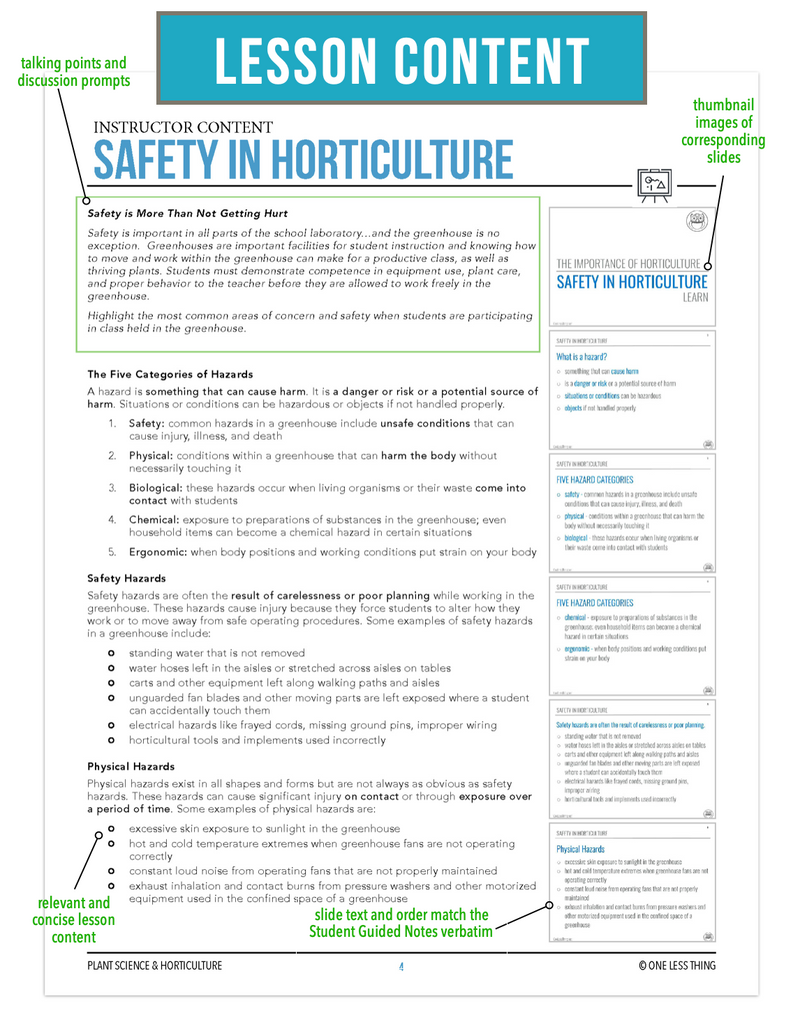 Load image into Gallery viewer, CCPLT02.4 Safety in Horticulture, Plant Science Complete Curriculum
