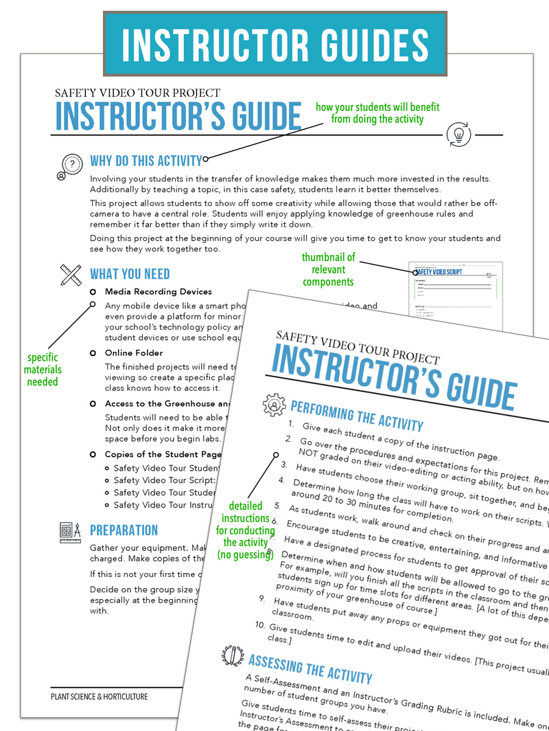 Load image into Gallery viewer, CCPLT02.4 Safety in Horticulture, Plant Science Complete Curriculum
