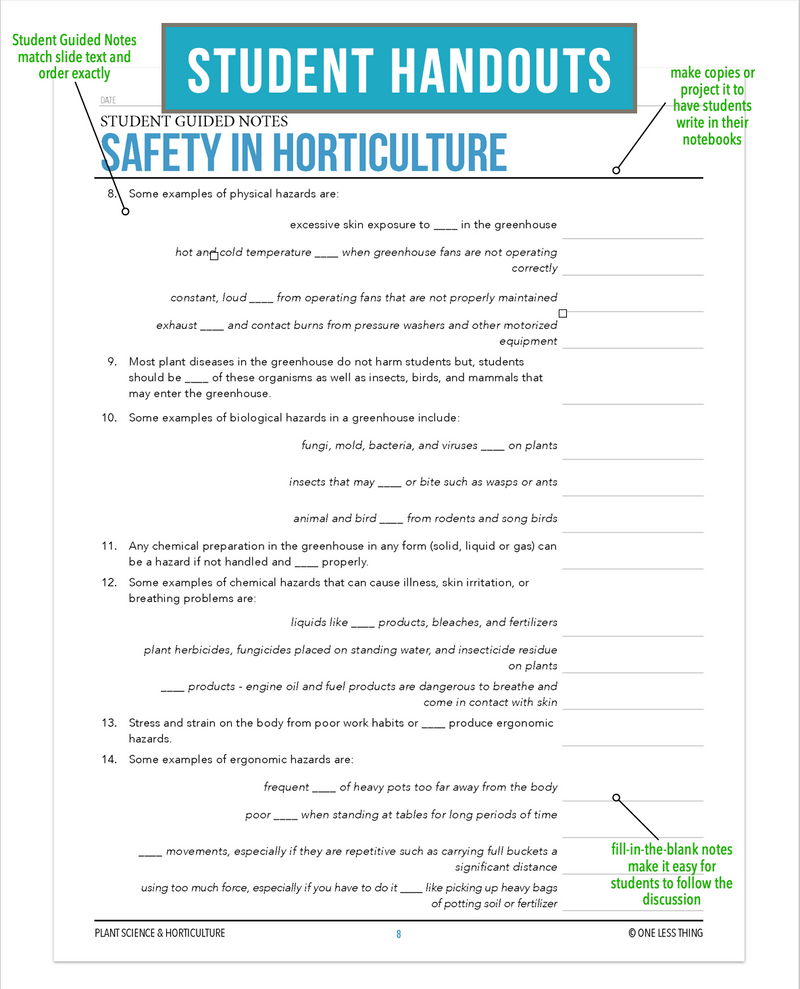 Load image into Gallery viewer, CCPLT02.4 Safety in Horticulture, Plant Science Complete Curriculum
