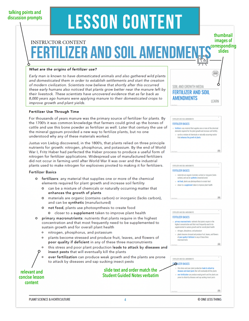 Load image into Gallery viewer, CCPLT06.2 Fertilizer and Soil Amendments, Plant Science Complete Curriculum
