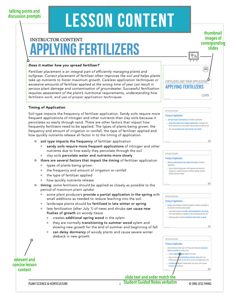 Load image into Gallery viewer, CCPLT08.3 Applying Fertilizers, Plant Science Complete Curriculum
