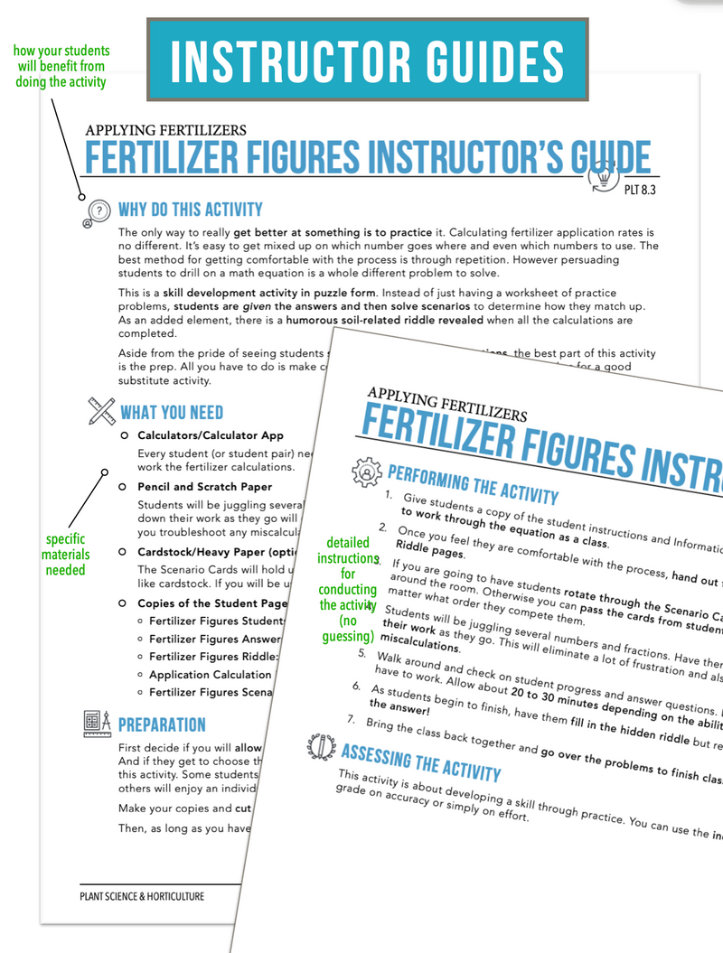 Load image into Gallery viewer, CCPLT08.3 Applying Fertilizers, Plant Science Complete Curriculum
